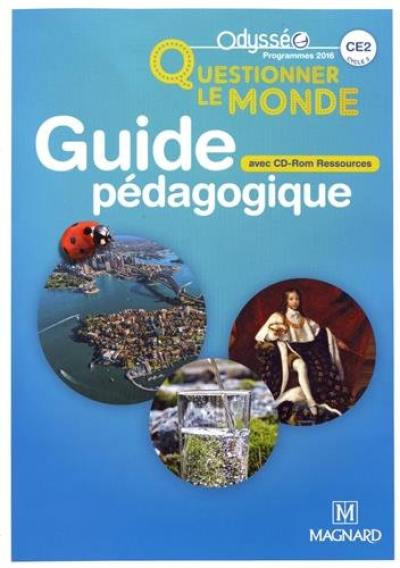 Livre Questionner Le Monde Ce2 Cycle 2 Guide Pedagogique Avec Cd Rom Ressources Programmes 16 Magnard