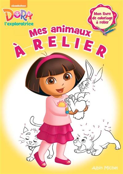 Dora l'exploratrice : mes animaux à relier