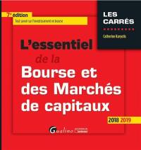 L'essentiel de la Bourse et des marchés de capitaux : 2018-2019