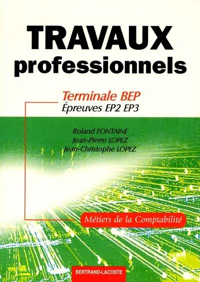 Travaux professionnels, terminale BEP, BEP métiers de la comptabilité : épreuves EP2-EP3