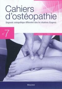 Diagnostic ostéopathique différentiel dans les situations d'urgence