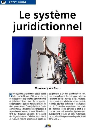 Le système juridictionnel