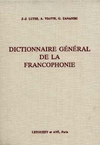 Dictionnaire général de la francophonie