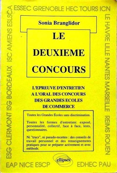 Le Deuxième concours : l'épreuve d'entretien à l'oral des concours des grandes écoles de commerce