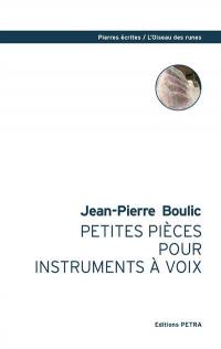 Petites pièces pour instruments à voix