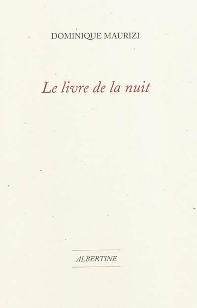 Le livre de la nuit