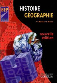 Histoire géographie, BEP seconde professionnelle