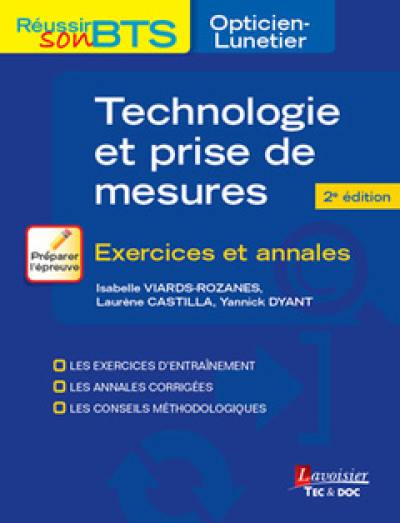 Technologie et prise de mesures : exercices et annales