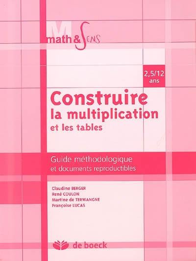 Construire et mémoriser les tables de multiplications – Instruire