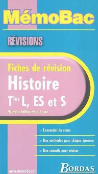 Histoire terminales L, ES, S