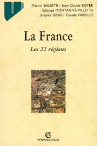 La France : les 22 régions