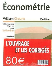 Econométrie. Econométrie : corrigé des exercices