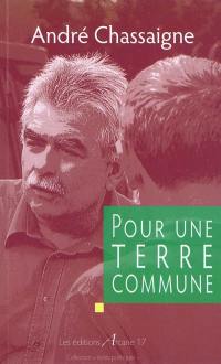 Pour une Terre commune