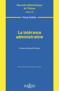 La tolérance administrative