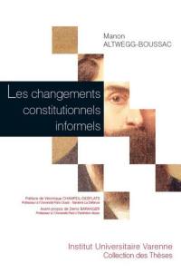 Les changements constitutionnels informels