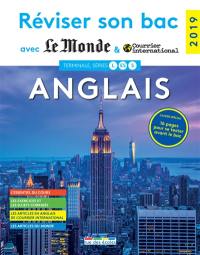 Anglais, terminale séries L, ES, S