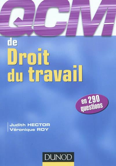 QCM de droit du travail : en 290 questions