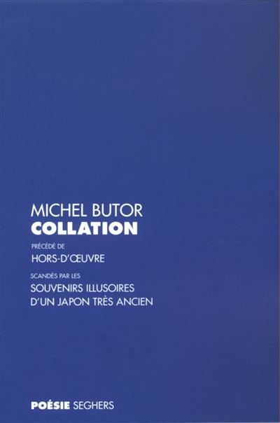 Collations. Hors-d'oeuvre : scandés par les souvenirs illusoires d'un Japon très ancien