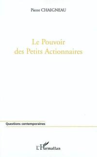 Le pouvoir des petits actionnaires : les dysfonctionnements financiers