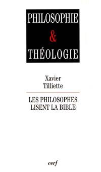 Les philosophes lisent la Bible