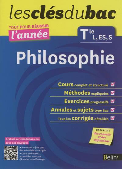 Philosophie terminale L, ES, S : nouveau programme