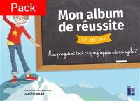 Mon album de réussite CP, CE1, CE2 : mes progrès et tout ce que j'apprends en cycle 2 : pack