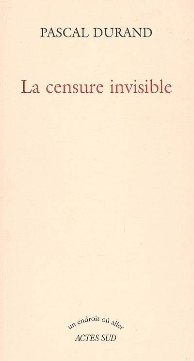 La censure invisible