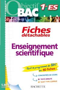 Enseignement scientifique 1re ES