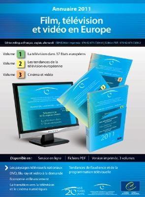 Annuaire européen de l'audiovisuel 2012 : télévision, vidéo et services audiovisuels à la demande en Europe. European audiovisual observatory, yearbook 2012 : television, cinema, video and on-demand audiovisual services in Europe