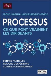 Processus : ce que font vraiment les dirigeants : bonnes pratiques, retours d'expérience, conseils opérationnels