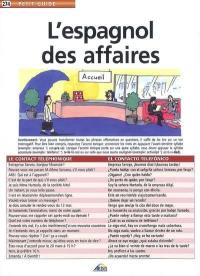 L'espagnol des affaires