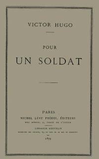 Pour un soldat