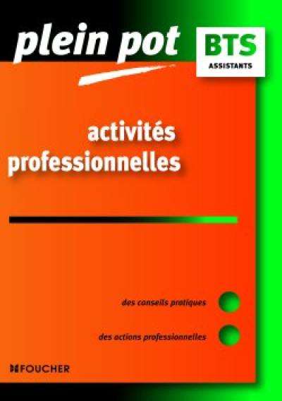 Activités professionnelles