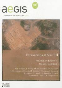 Excavations at Sissi III : preliminary report on the 2011 campaign