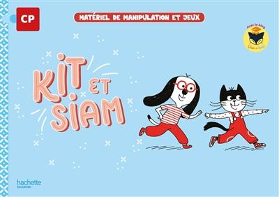 Kit et Siam CP : méthode de lecture syllabique : matériel de manipulation et jeux