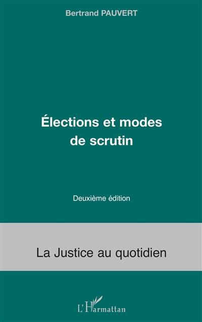 Elections et modes de scrutin