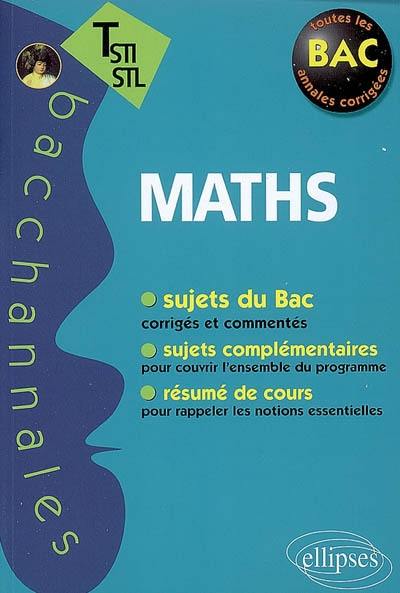 Mathématiques T STI-STL