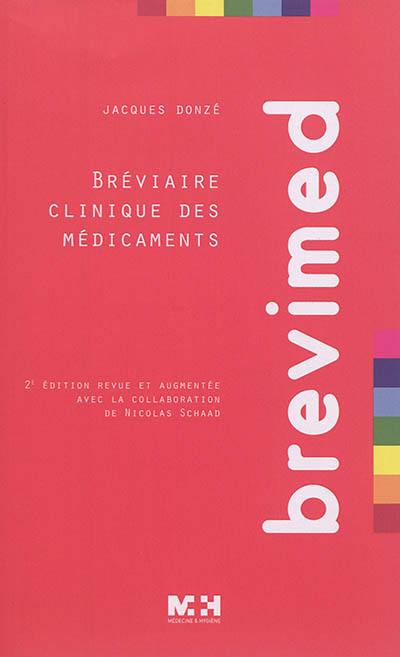 Brevimed : bréviaire clinique des médicaments