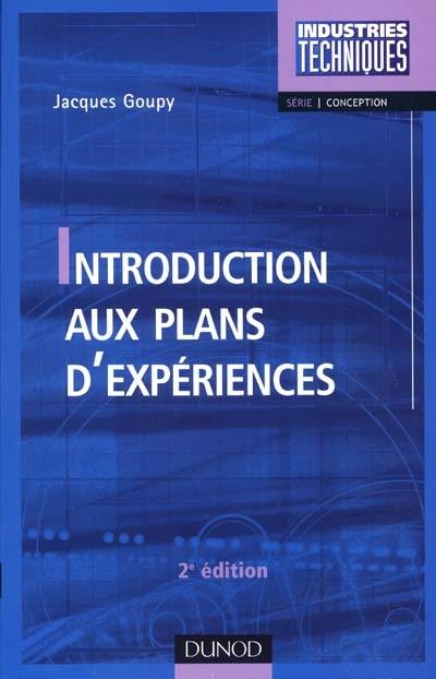 Introduction aux plans d'expériences