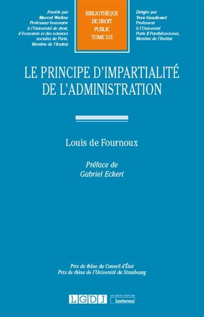 Le principe d'impartialité de l'administration