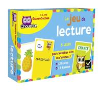 Le jeu de lecture : grande section, 5-6 ans : 5 jeux pour s'entraîner à lire en s'amusant !