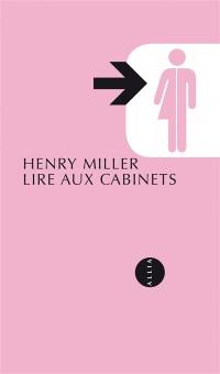 Lire aux cabinets