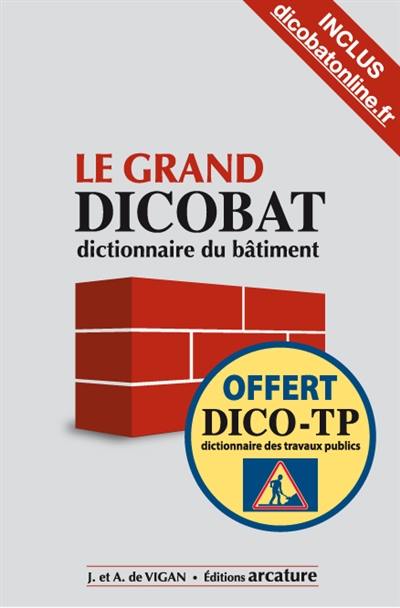 Pack dictionnaires BTP