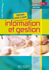 Information et gestion, première STG gestion