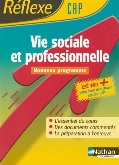 Vie sociale et professionnelle CAP