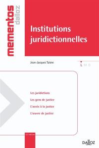 Institutions juridictionnelles