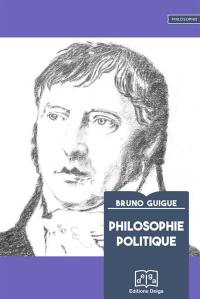 Philosophie politique