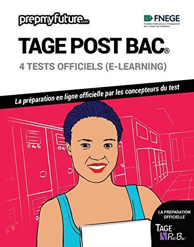 Tage post-bac : 4 tests officiels (e-learning)