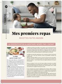 Mes premiers repas : recettes faites maison