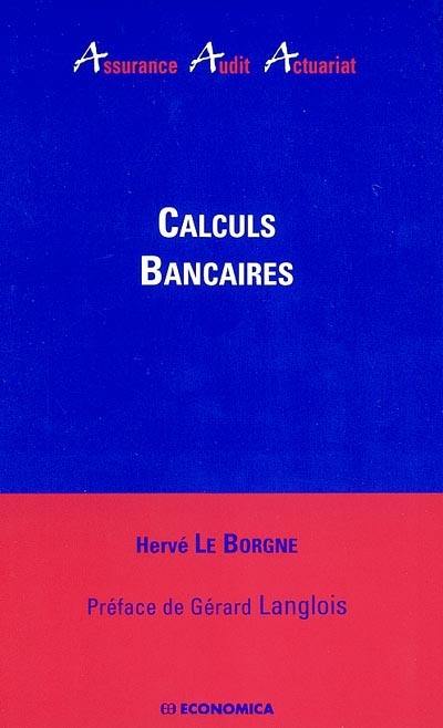 Calculs bancaires